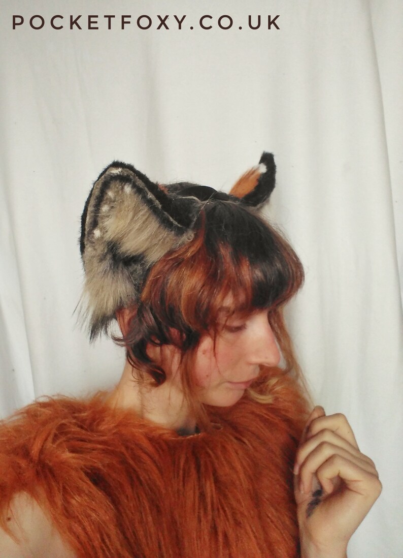 Tiger Ears & Tail Costume Set 40 Long Stripy Tiger Tail | Etsy