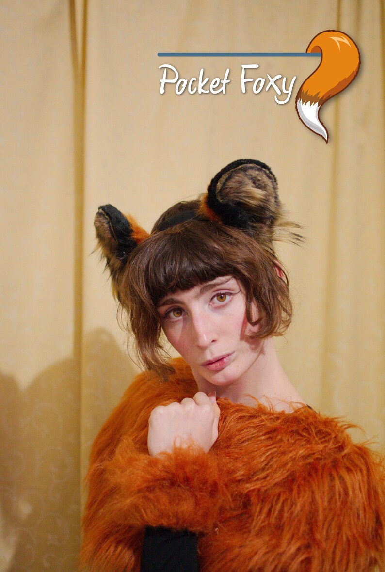 Tiger Ears & Tail Costume Set 40 Long Stripy Tiger Tail | Etsy