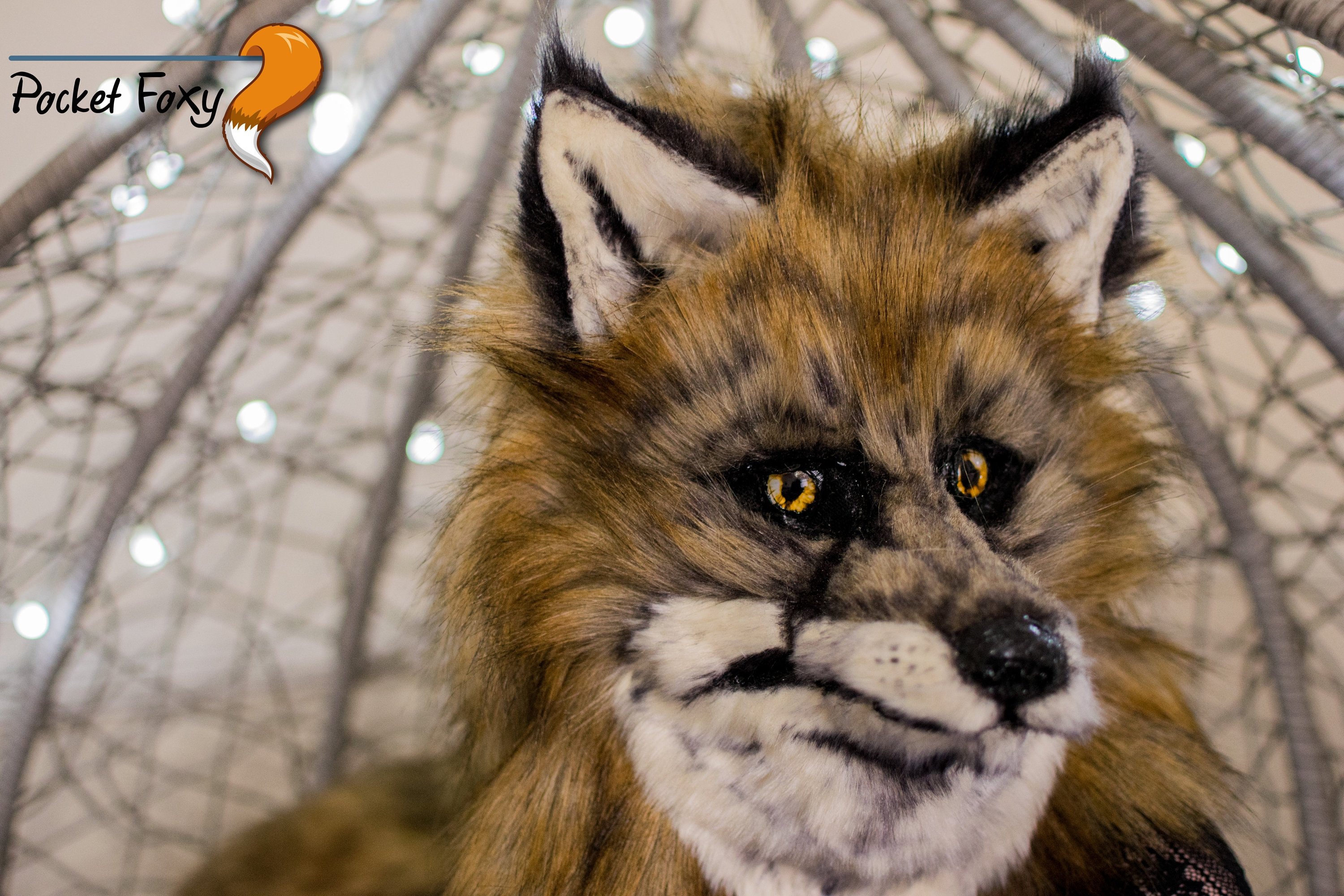 Realistic Looking Fox Fursuit Head. Hyper Realistic Fox Mask | Etsy