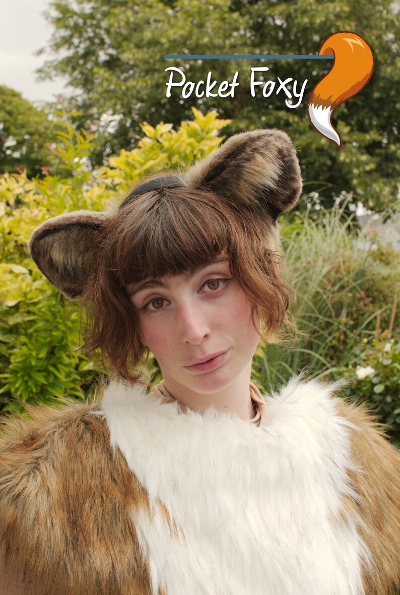 Lifelike Lion Ears & Tail Set Hyper Realistic Round Mascot | Etsy