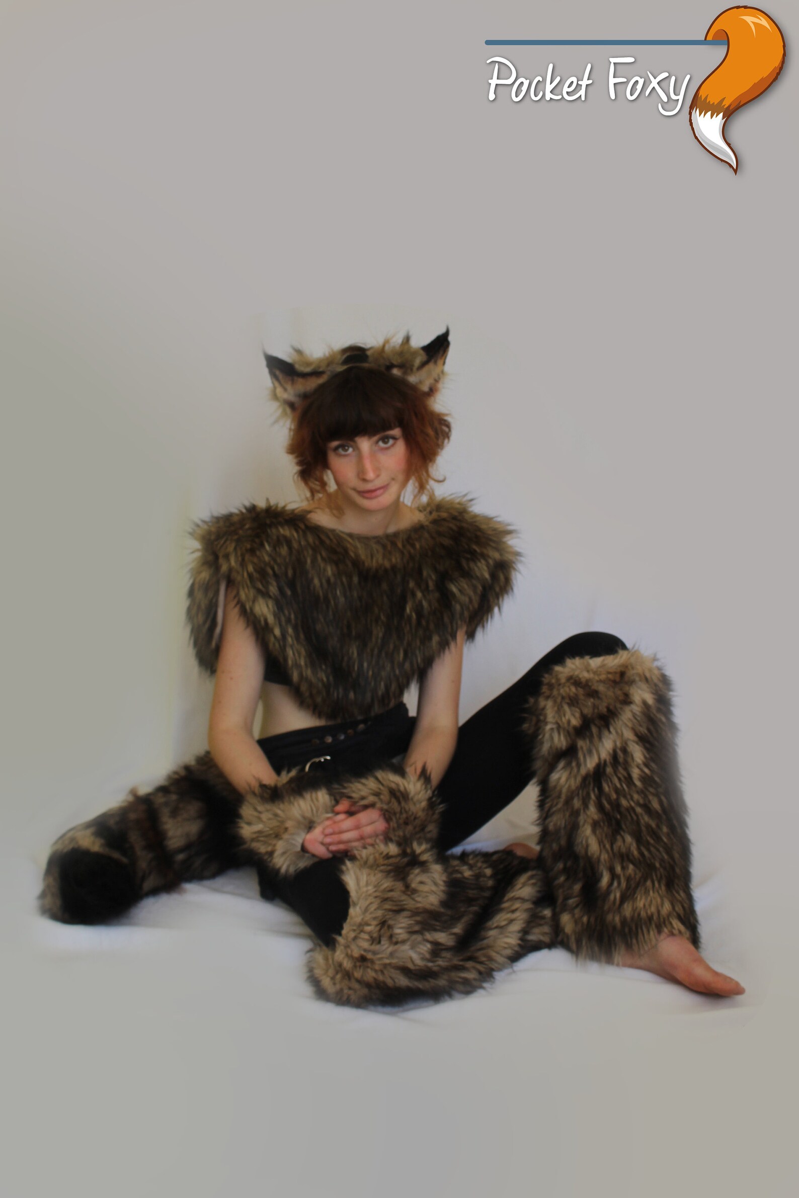 Hyper Realistic Lynx Costume Ear And Tail Set Lifelike Fancy Etsy