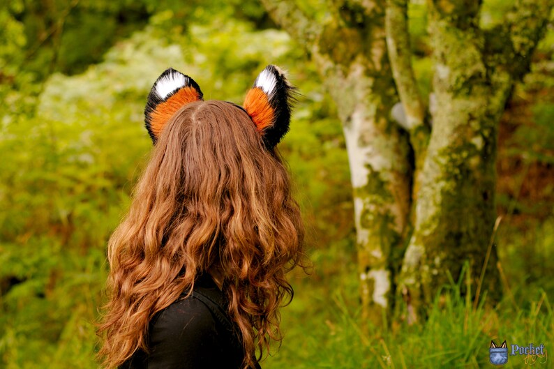 Tiger Ears & Tail Costume Set 60 Long Stripy Tiger Tail | Etsy Canada