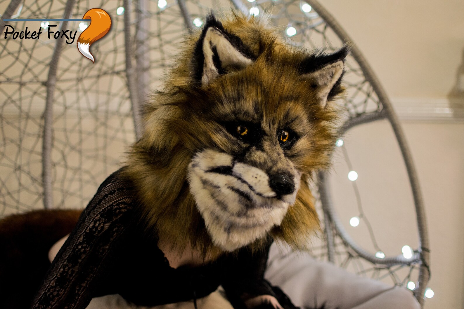 Realistic Looking Fox Fursuit Head. Hyper Realistic Fox Mask | Etsy