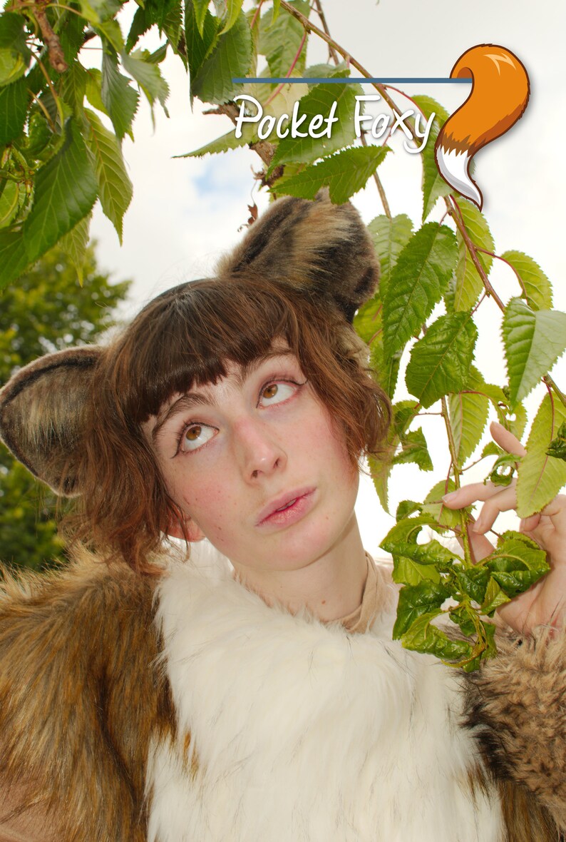 Lifelike Lion Ears & Tail Set Hyper Realistic Round Mascot | Etsy