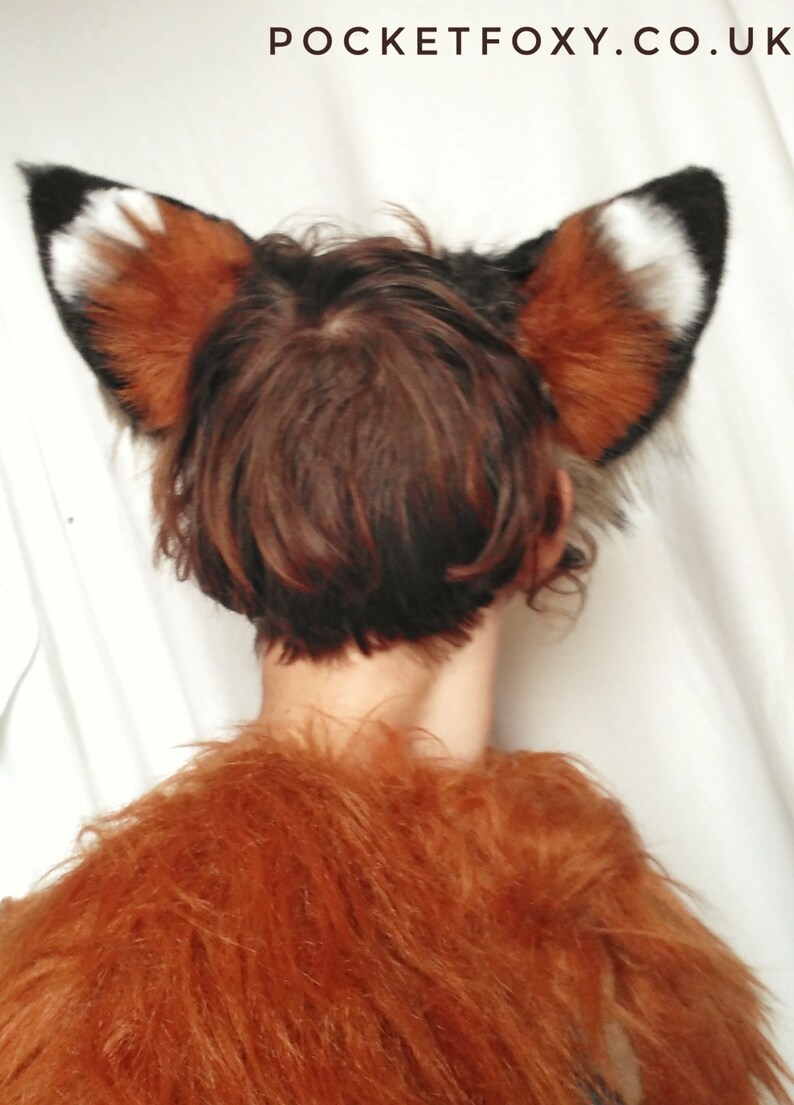 Tiger Ears & Tail Costume Set 40 Long Stripy Tiger Tail | Etsy