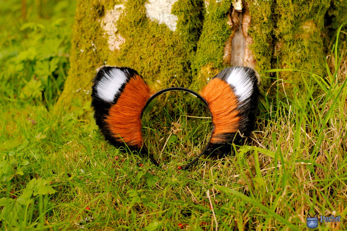 Tiger Ears & Tail Costume Set 60 Long Stripy Tiger Tail | Etsy