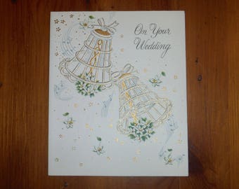 vintage wedding card etsy