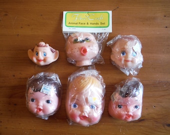 elf doll heads for crafts