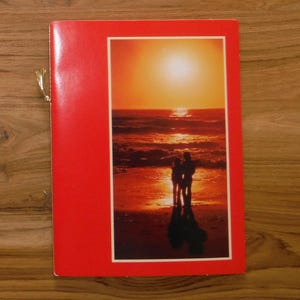 Mod Vintage Valentine Card - Retro 1970&#39;s Wife Husband Lover Valentine Day Card - Groovy Glossy My Love Card Journal Scrapbook Ephemera