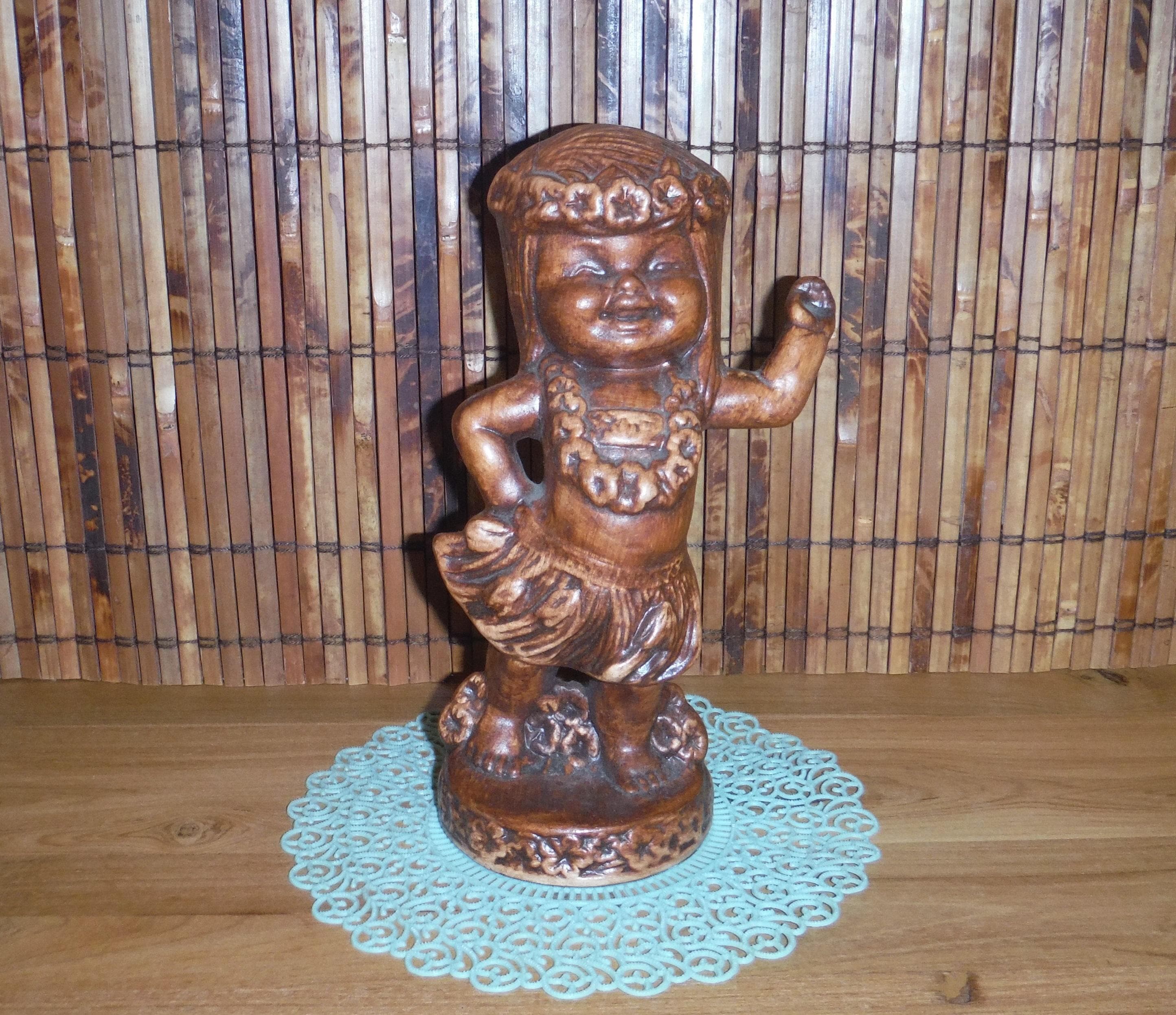 彫刻・オブジェ Treasure Craft Hula Girl HAWAII 01 彫刻・オブジェ