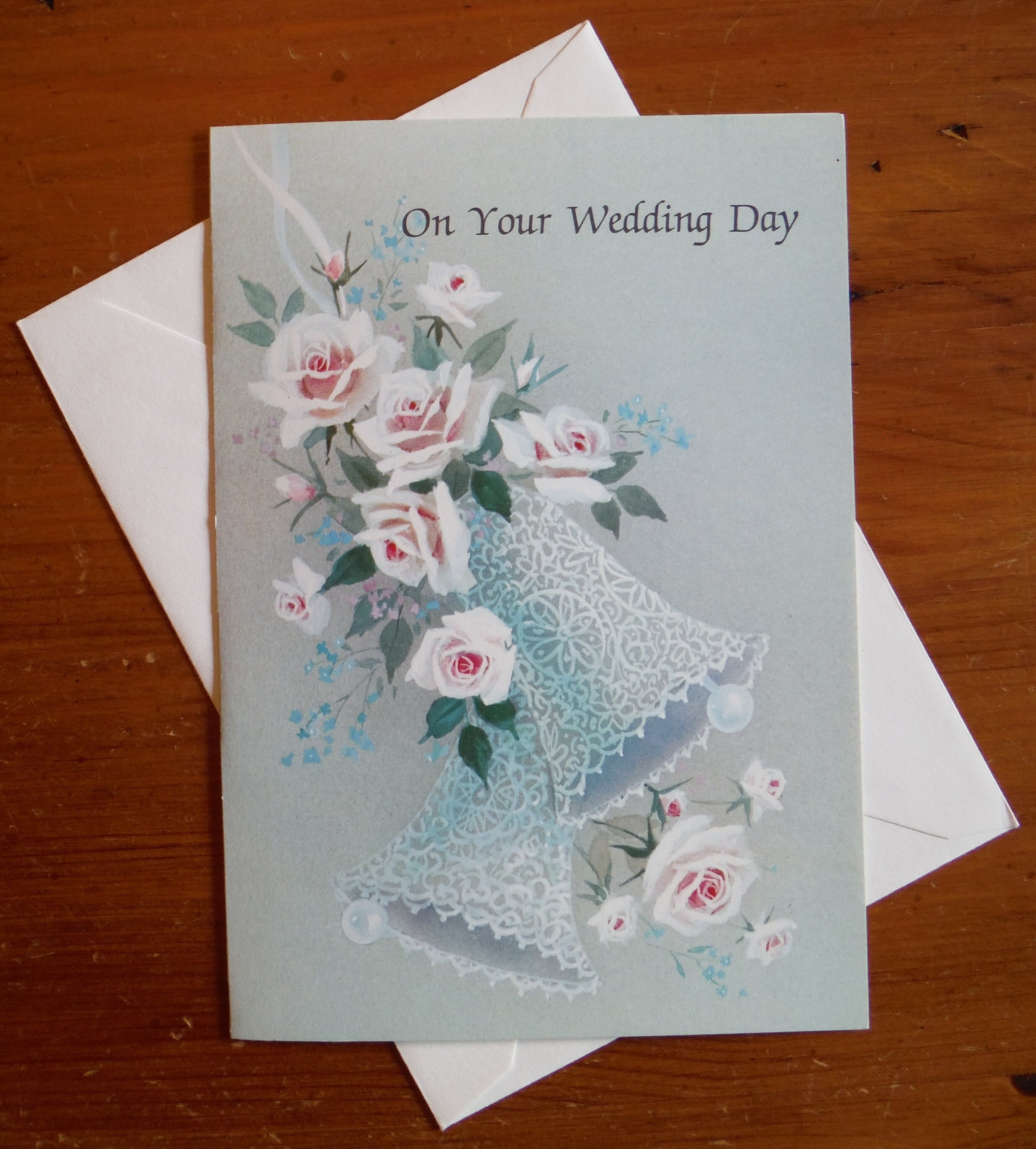 Vintage 1970's Wedding Card Shabby Chic '70's - Etsy UK