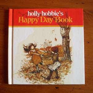 Książka z wierszami dla dzieci Holly Hobbie z lat 70. - Vintage Holly Hobbie Children's Poetry Poems Book - '70's Holly Hobbie Ephemera