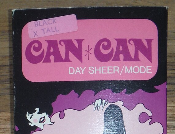 Mod Vintage Can Can Panty Hose New in Package - G… - image 3