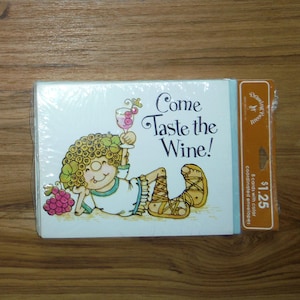 Invitaciones para fiestas de cata de vinos de estilo vintage moderno: tarjetas de invitación para cata de vinos de los años 70: álbum de recortes, diario y efímeras para fiestas de vinos para adultos de los años 70