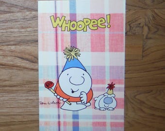 Vintage Ziggy Party Invitation Card - Ziggy Puppy Dog Party Invite Card - Vintage Tom Wilson Humor Funny Ziggy Scrapbook Journal Ephemera