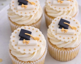 Graduation Cupcake Toppers