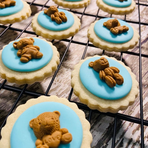 12 TEDDY BEAR Chocolate Covered Oreo Cookies Baby Shower Party - Etsy