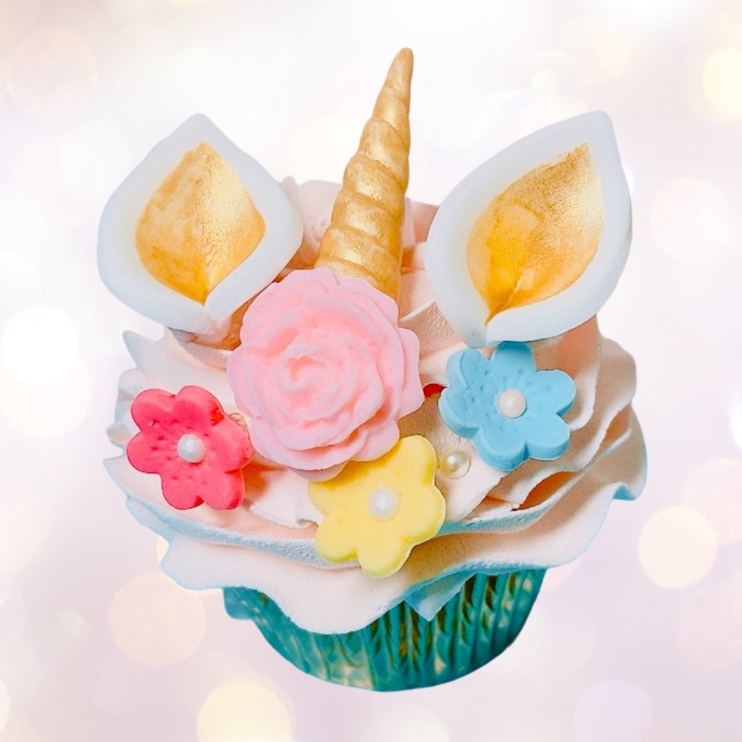 Edible Unicorn Cupcake Toppers 12 Etsy Edible Unicorn Cupcake Toppers 12 Etsy