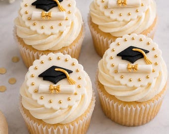 Graduation Cupcake Toppers