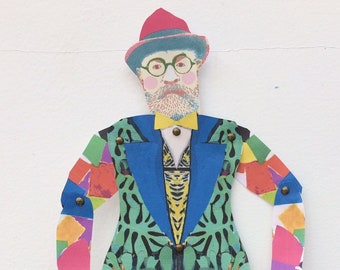 Henri Matisse Cut out and Make Puppet