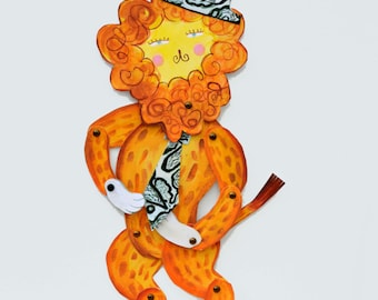 Circus Lion Puppet Kit