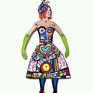 Niki de saint Phalle Cut and Make Puppet image 2