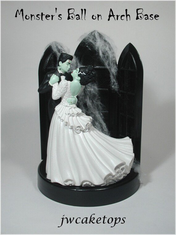 Frankenstein Bride And Groom Halloween Wedding Cake Topper On Etsy