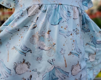 Cinderella Disney Inspired Dress - Main Image