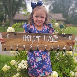 Personalized School Picture Display