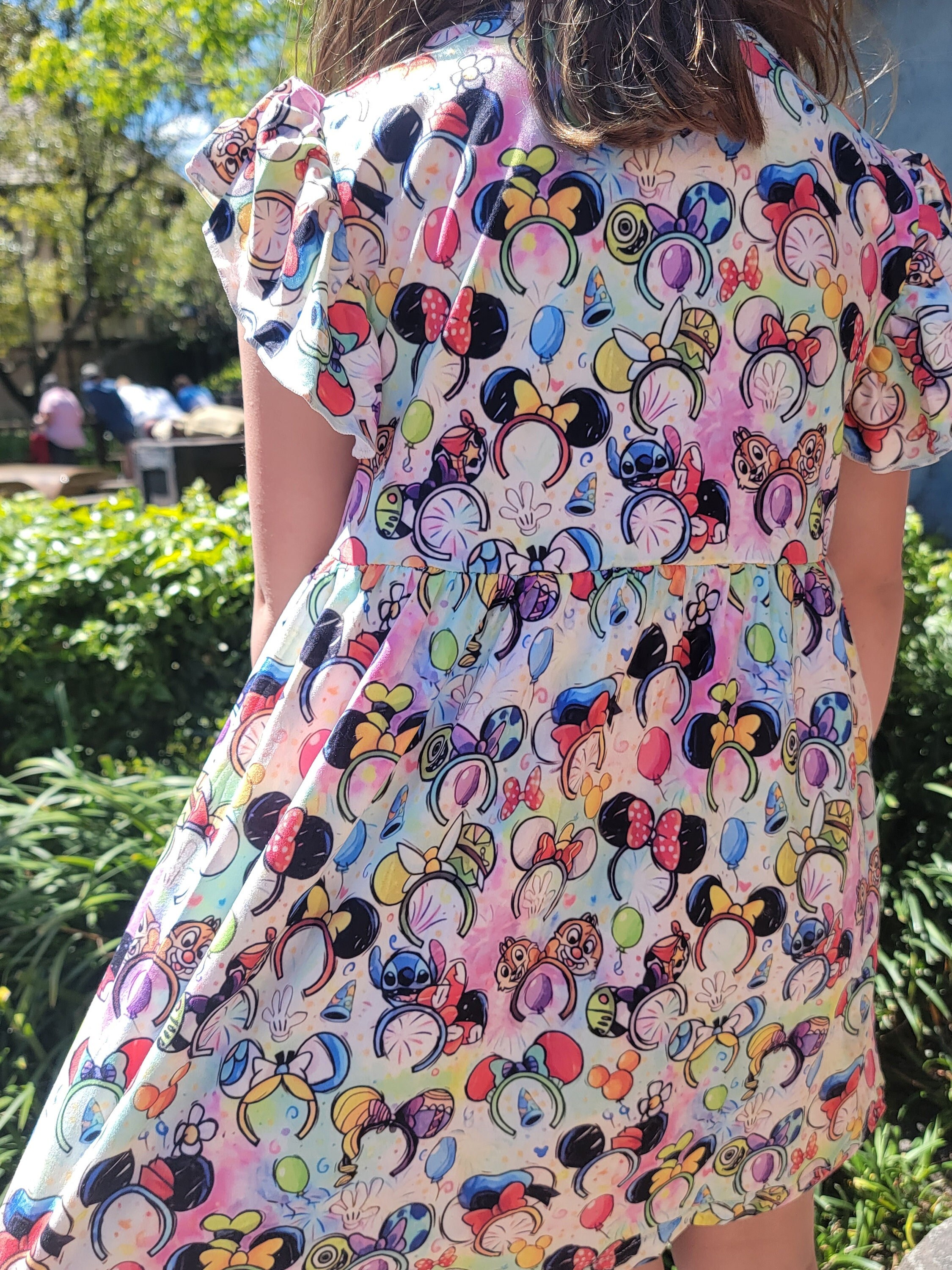 Disney Inspired Disney World Vacation Milk Silk Dress Etsy Canada