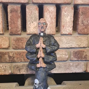 Tool Priest Large statue figure with awesome base of skulls etc. limited edition of 25