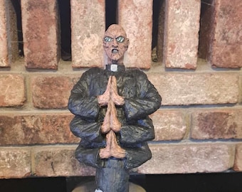 Tool Priest Large statue figure with awesome base of skulls etc. limited edition of 25