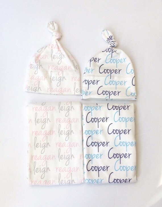 Personalized Baby Blanket Organic Swaddle Blanket Name Etsy