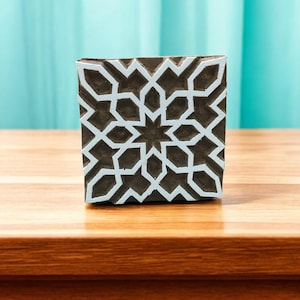 Square Arabic Pattern Stamp