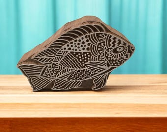 Timbre poisson Zentangle