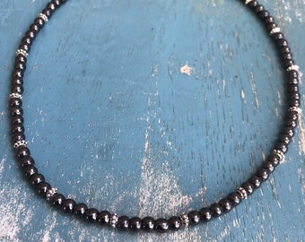 Magnetic Necklace - Magnetic Hematite Necklace - Womens Necklace - Headache Necklace - Migraine Necklace