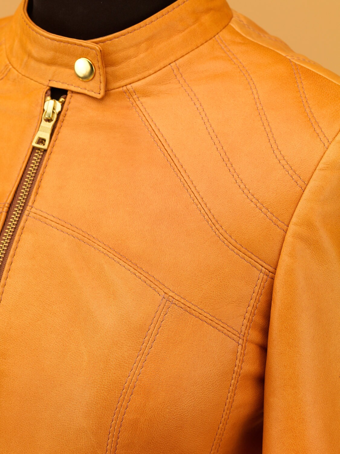 Handmade Women Leather Jacket | Etsy