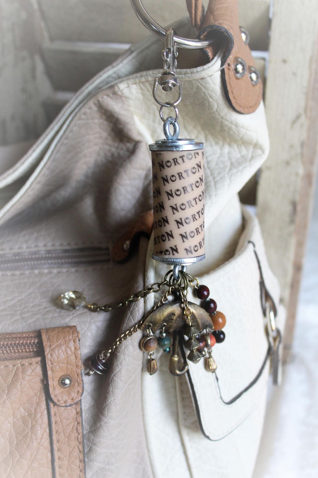 Purse Dangle Purse Charms Wine Cork Jewelry Purse Jewelry...norton Etsy