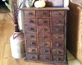 Vintage Apothecary Workbench Handmade Cabinet With Industrial Storage Cabinet