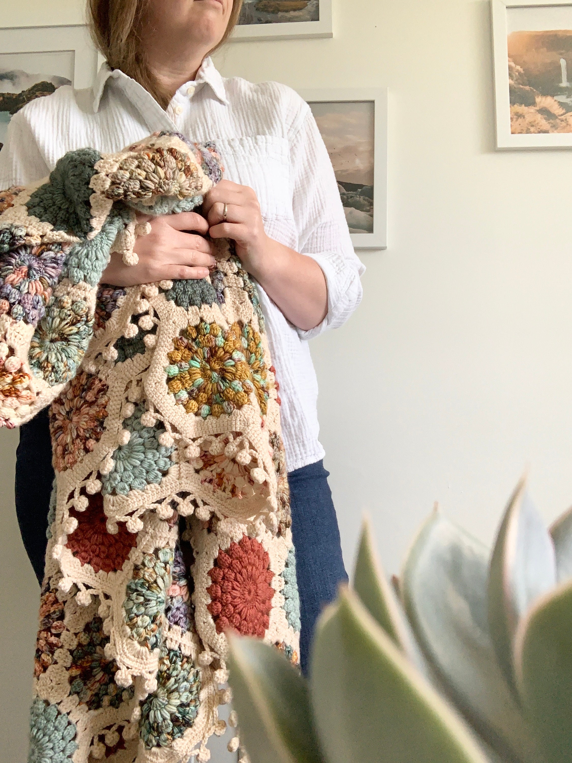 パターン | コーストラインサンバースト ヘキサゴンブランケット