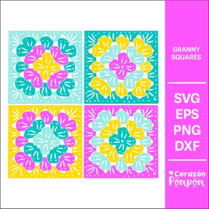Grandma Square-SVG