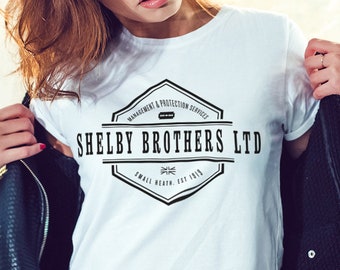 Peaky Blinders T-Shirt, Peaky Blinder's Gift, Women's Ladie's Cool Fashion T-Shirt, Gift for Her.