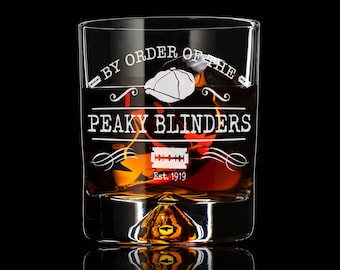 Peaky Blinders Tumbler, Gin Gift, Whiskey Gift. By Order of the Peaky Blinders