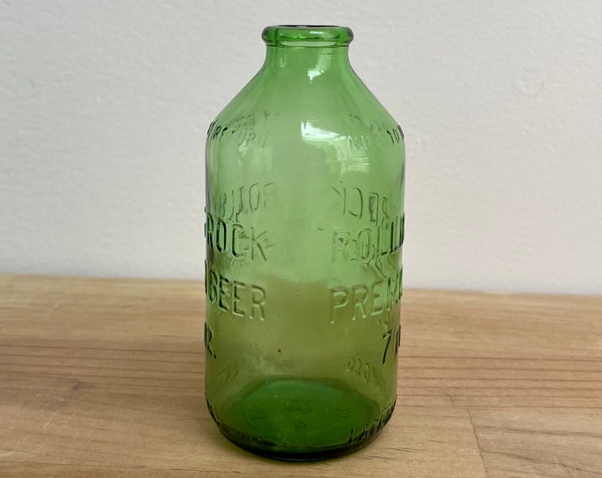 Vintage Rolling Rock Premium Beer Bottle 7 FL. OZ. Latrobe PA 1961