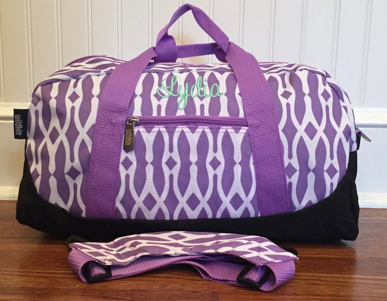 Tween Girl Gift Custom Girls Duffel Bag Sleepover Bag Etsy
