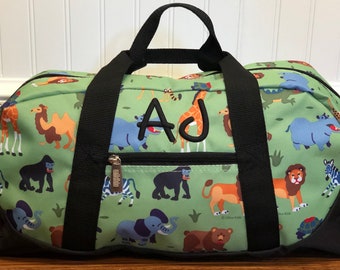 Personalized Boys Luggage Customs Kids Duffle Bag Dino | Etsy