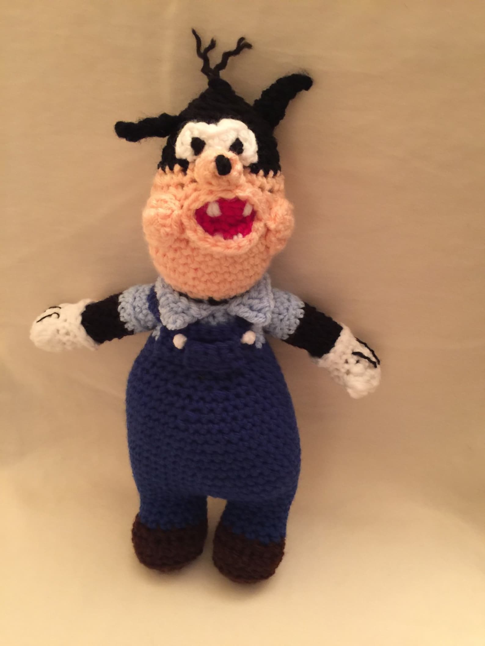 Pete Stuffed Animal Inspired by Disney's mickey - Etsy