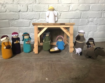 Crochet Nativity Set