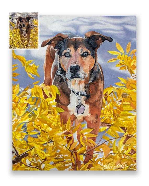 George Bush Dog Paintings