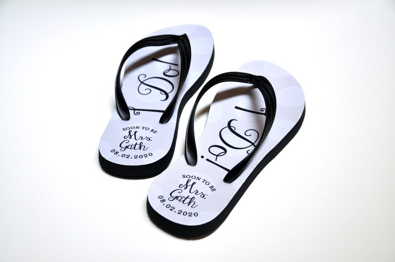 custom flip flops wedding